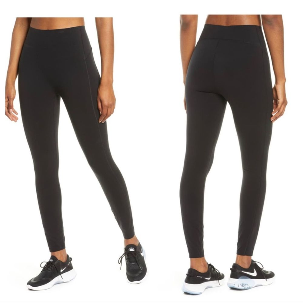 Spanx Black Every Wear Active Icon Leggings